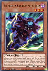 The Phantom Knights of Silent Boots - Maximum Gold: El Dorado (MGED) #MGED-EN079 - Rare YuGiOh Trading Card
