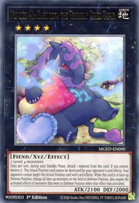 Number 41: Bagooska the Terribly Tired Tapir - Maximum Gold: El Dorado (MGED) #MGED-EN090 - Rare YuGiOh Trading Card