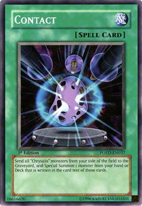 Contact - Power of the Duelist #POTD-EN037 - Common / Short Print YuGiOh Trading Card