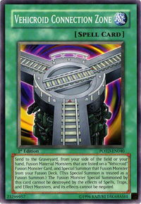 Vehicroid Connection Zone - Power of the Duelist  #POTD-EN040 - Common / Short Print YuGiOh Trading Card