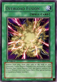 Overload Fusion - Power of the Duelist  #POTD-EN042 - Rare YuGiOh Trading Card