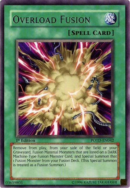 Overload Fusion - Power of the Duelist YuGiOh trading card