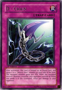 D - Chain - Power of the Duelist #POTD-EN050 - Rare YuGiOh Trading Card