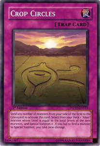Crop Circles - Power of the Duelist #POTD-EN051 - Common / Short Print YuGiOh Trading Card