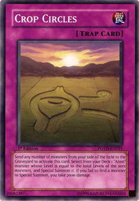 Crop Circles - Power of the Duelist  #POTD-EN051 - Common / Short Print YuGiOh Trading Card