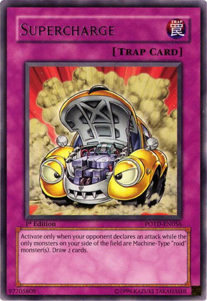 Supercharge - Power of the Duelist YuGiOh trading card