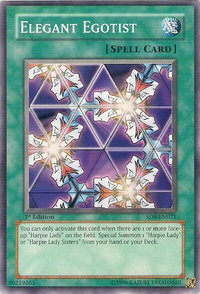 Elegant Egotist - Structure Deck: Lord of the Storm  #SD8-EN021 - Common / Short Print YuGiOh Trading Card