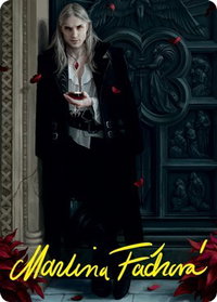 Sorin the Mirthless (1/81) Art Card (Gold-Stamped Signature) - Art Series: Innistrad: Crimson Vow (ASVOW) #1 - Special Magic: The Gathering Trading Card