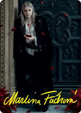 Sorin the Mirthless (1/81) Art Card (Gold-Stamped Signature) - Art Series: Innistrad: Crimson Vow Magic: The Gathering trading card