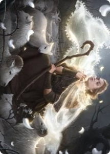 Ancestor's Embrace Art Card - Art Series: Innistrad: Crimson Vow (ASVOW) #4 - Special Magic: The Gathering Trading Card