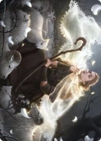 Ancestor's Embrace Art Card - Art Series: Innistrad: Crimson Vow (ASVOW) #4 - Special Magic: The Gathering Trading Card