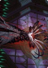 Bride's Gown Art Card - Art Series: Innistrad: Crimson Vow (ASVOW) #6 - Special Magic: The Gathering Trading Card