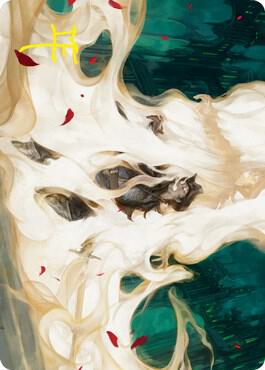 By Invitation Only Art Card (Gold-Stamped Signature) - Art Series: Innistrad: Crimson Vow Magic: The Gathering trading card