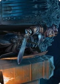 Cemetery Protector Art Card - Art Series: Innistrad: Crimson Vow (ASVOW) #8 - Special Magic: The Gathering Trading Card