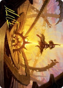 Katilda's Rising Dawn Art Card (Gold-Stamped Signature) - Art Series: Innistrad: Crimson Vow (ASVOW) #15 - Special Magic: The Gathering Trading Card