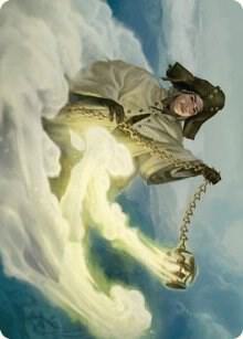 Traveling Minister Art Card trading card from Art Series: Innistrad: Crimson Vow Traveling Minister Art Card - Art Series: Innistrad: Crimson Vow Magic: The Gathering trading card