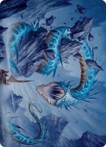 Biolume Serpent Art Card - Art Series: Innistrad: Crimson Vow (ASVOW) #20 - Special Magic: The Gathering Trading Card
