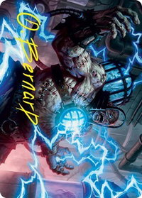 Repository Skaab Art Card (Gold-Stamped Signature) - Art Series: Innistrad: Crimson Vow (ASVOW) #24 - Special Magic: The Gathering Trading Card