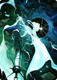 Thirst for Discovery Art Card - Art Series: Innistrad: Crimson Vow (ASVOW) #25 - Special Magic: The Gathering Trading Card