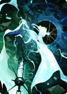 Thirst for Discovery Art Card - Art Series: Innistrad: Crimson Vow Magic: The Gathering trading card