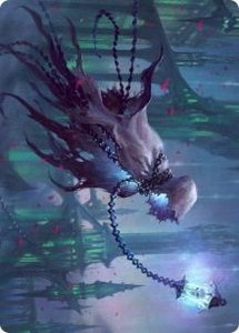 Wanderlight Spirit Art Card - Art Series: Innistrad: Crimson Vow (ASVOW) #26 - Special Magic: The Gathering Trading Card