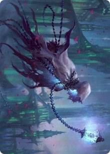 Wanderlight Spirit Art Card trading card from Art Series: Innistrad: Crimson Vow Wanderlight Spirit Art Card - Art Series: Innistrad: Crimson Vow Magic: The Gathering trading card