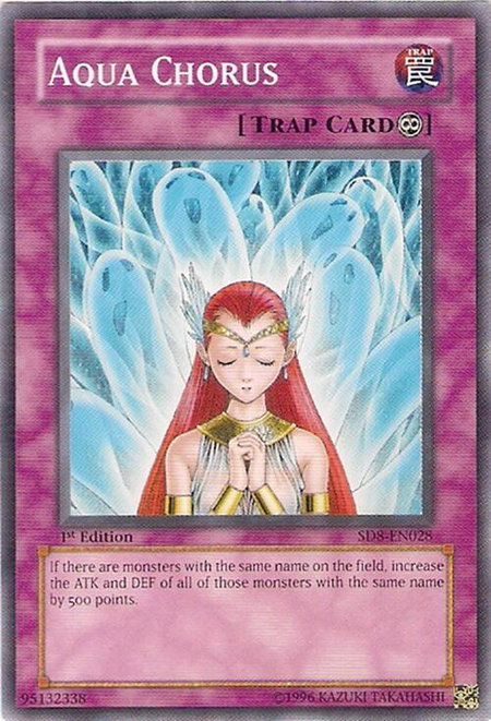 Aqua Chorus trading card from Structure Deck: Lord of the Storm Aqua Chorus - Structure Deck: Lord of the Storm YuGiOh trading card