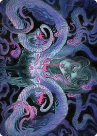 Demonic Bargain Art Card - Art Series: Innistrad: Crimson Vow (ASVOW) #30 - Special Magic: The Gathering Trading Card