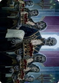 Dying to Serve Art Card - Art Series: Innistrad: Crimson Vow (ASVOW) #32 - Special Magic: The Gathering Trading Card