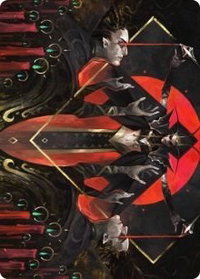 Gift of Fangs Art Card - Art Series: Innistrad: Crimson Vow (ASVOW) #34 - Special Magic: The Gathering Trading Card