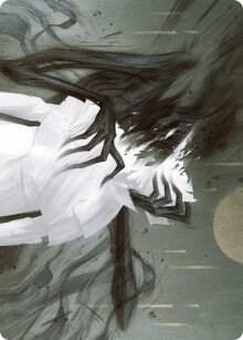 Parasitic Grasp Art Card - Art Series: Innistrad: Crimson Vow Magic: The Gathering trading card