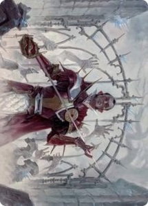 Cemetery Gatekeeper Art Card - Art Series: Innistrad: Crimson Vow (ASVOW) #39 - Special Magic: The Gathering Trading Card