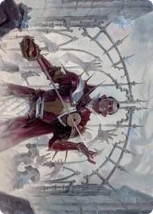 Cemetery Gatekeeper Art Card trading card from Art Series: Innistrad: Crimson Vow Cemetery Gatekeeper Art Card - Art Series: Innistrad: Crimson Vow Magic: The Gathering trading card