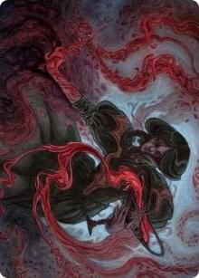 Change of Fortune Art Card trading card from Art Series: Innistrad: Crimson Vow Change of Fortune Art Card - Art Series: Innistrad: Crimson Vow Magic: The Gathering trading card