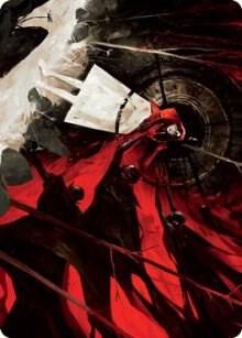 Curse of Hospitality Art Card trading card from Art Series: Innistrad: Crimson Vow Curse of Hospitality Art Card - Art Series: Innistrad: Crimson Vow Magic: The Gathering trading card