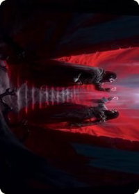 Vampires' Vengeance Art Card - Art Series: Innistrad: Crimson Vow (ASVOW) #49 - Special Magic: The Gathering Trading Card