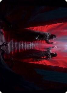 Vampires' Vengeance Art Card - Art Series: Innistrad: Crimson Vow Magic: The Gathering trading card