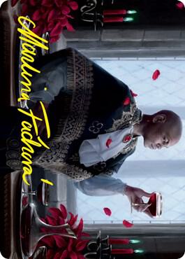 Voldaren Epicure (50/81) Art Card (Gold-Stamped Signature) - Art Series: Innistrad: Crimson Vow Magic: The Gathering trading card