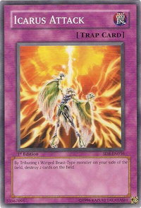 Icarus Attack - Structure Deck: Lord of the Storm  #SD8-EN036 - Common / Short Print YuGiOh Trading Card