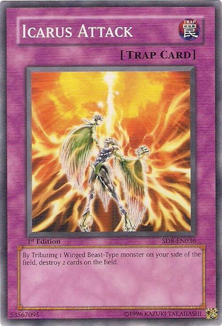 Icarus Attack - Structure Deck: Lord of the Storm YuGiOh trading card