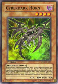 Cyberdark Horn - Cyberdark Impact (CDIP) #CDIP-EN001 - Super Rare YuGiOh Trading Card