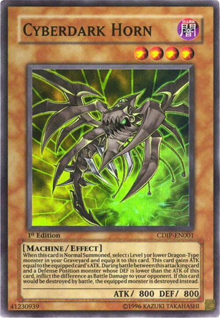 Cyberdark Horn - Cyberdark Impact YuGiOh trading card