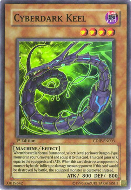 Cyberdark Keel - Cyberdark Impact YuGiOh trading card