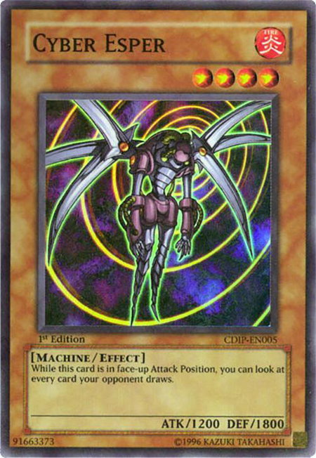 Cyber Esper - Cyberdark Impact YuGiOh trading card
