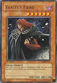 Vanity's Fiend - Cyberdark Impact (CDIP) #CDIP-EN017 - Rare YuGiOh Trading Card