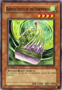 Barrier Statue of the Stormwinds - Cyberdark Impact (CDIP) #CDIP-EN021 - Common / Short Print YuGiOh Trading Card