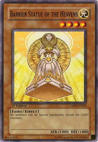 Barrier Statue of the Heavens - Cyberdark Impact (CDIP) #CDIP-EN023 - Common / Short Print YuGiOh Trading Card