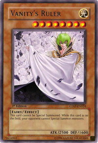 Vanity's Ruler - Cyberdark Impact (CDIP) #CDIP-EN024 - Rare YuGiOh Trading Card