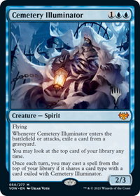 Cemetery Illuminator - Promo Pack: Aetherdrift (PPDFT) #50 - Mythic Magic: The Gathering Trading Card