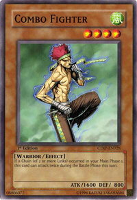 Combo Fighter - Cyberdark Impact (CDIP) #CDIP-EN028 - Common / Short Print YuGiOh Trading Card